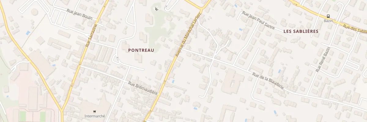 Plan du 112 Rue du Mal Leclerc à Niort
