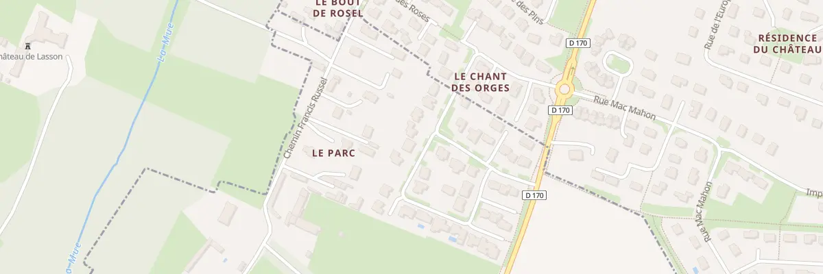 Plan du 12 Rue des Rochambelles à Rosel