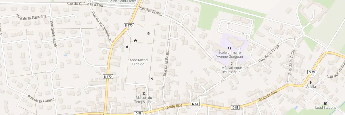 Plan du 16B Rue de la Poste à Thaon