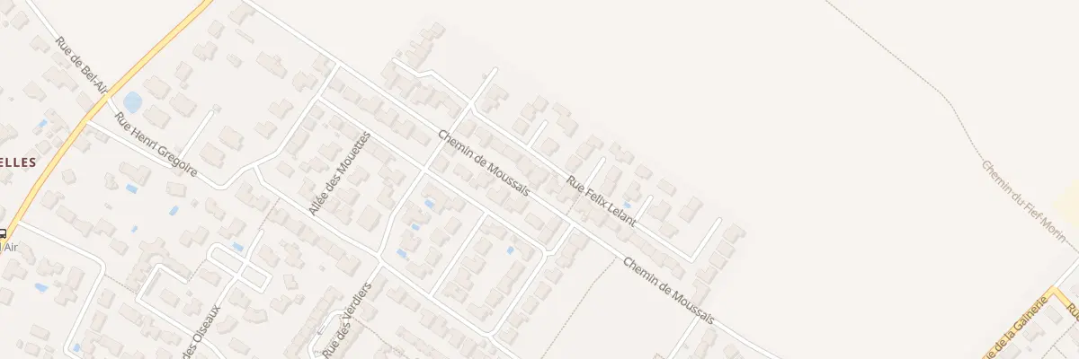 Plan du 23 Rue Félix Lelant à Niort