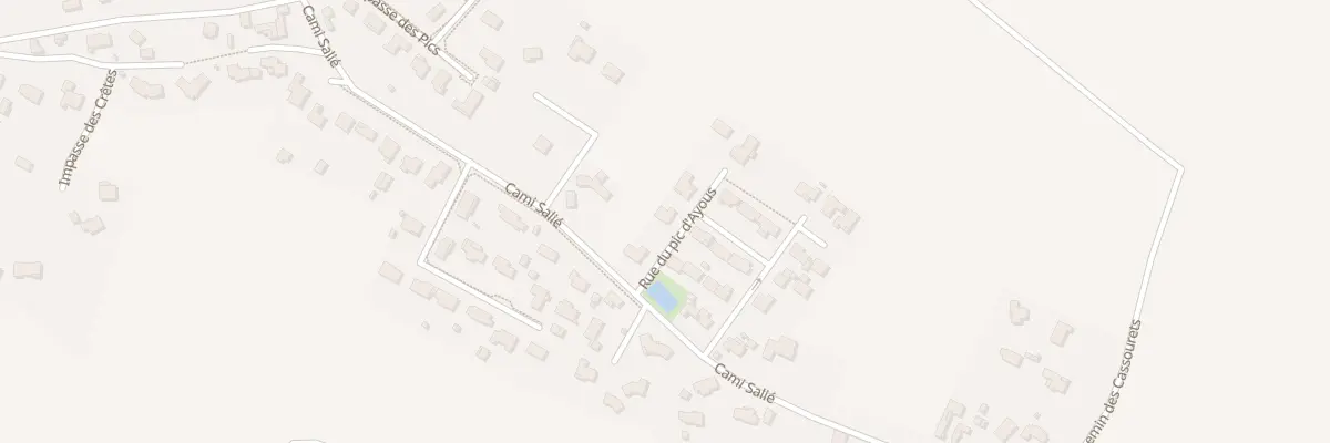 Plan du 36 Rue du Pic D’Ayous à Poey-de-Lescar