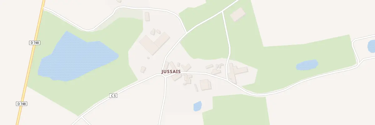Plan du 5039 Jussais à Saint-Aubin-du-Plain