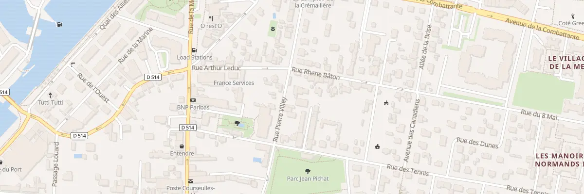 Plan du 24 Rue Pierre Villey à Courseulles-sur-Mer