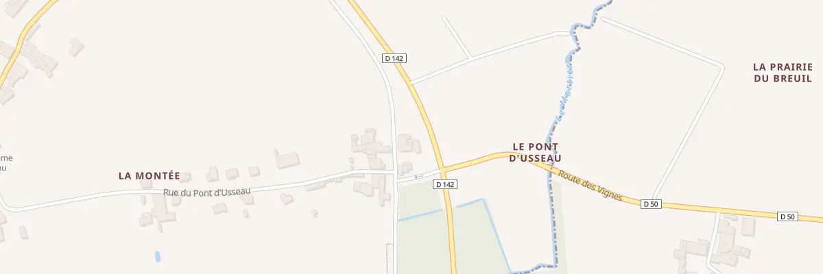 Plan du 3 Rue du Pont d’Usseau à Marignac
