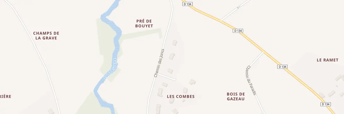 Plan du 32 Che des Joncs à Saint-Germain-de-Lusignan
