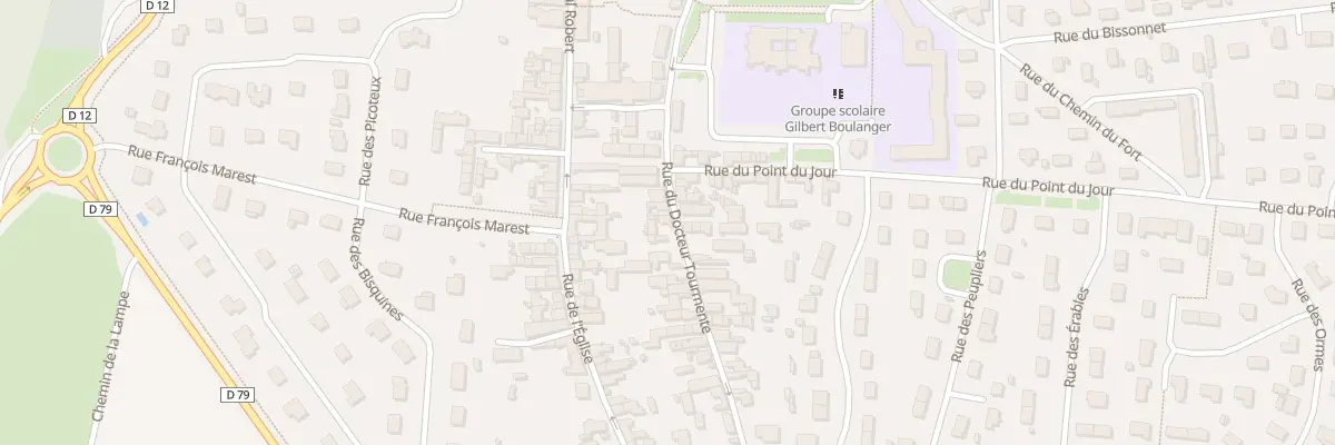 Plan du 32 Rue du Docteur Tourmente à Courseulles-sur-Mer