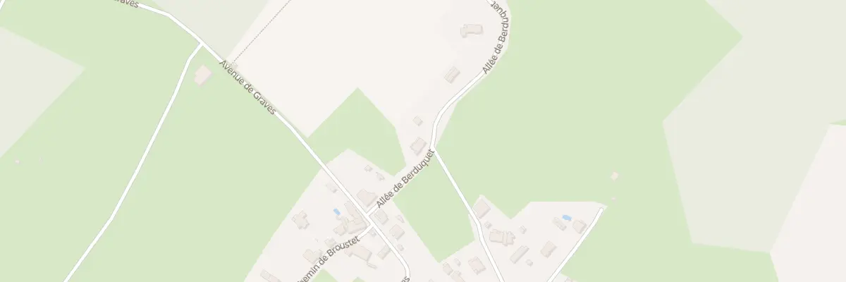 Plan du 4 Av de Berduquet à Cénac
