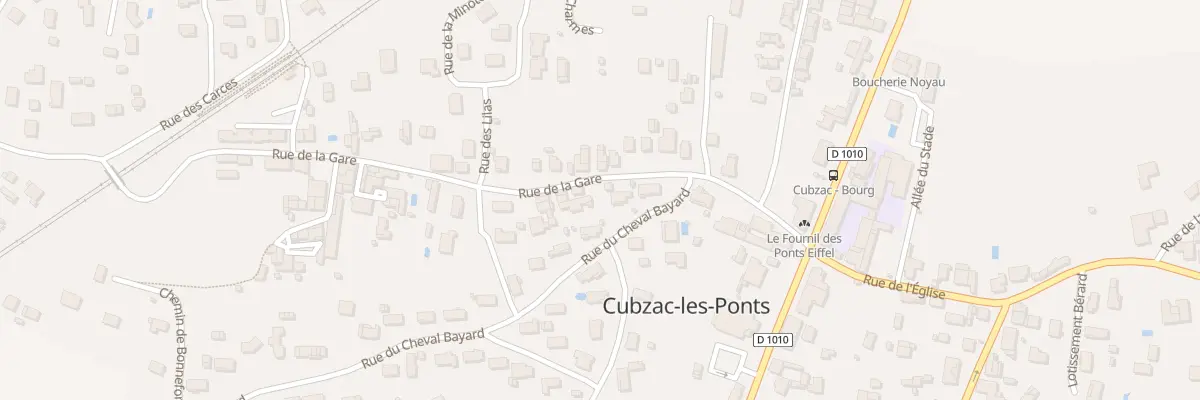 Plan du 5B Rue du Cheval Bayard à Cubzac-les-Ponts