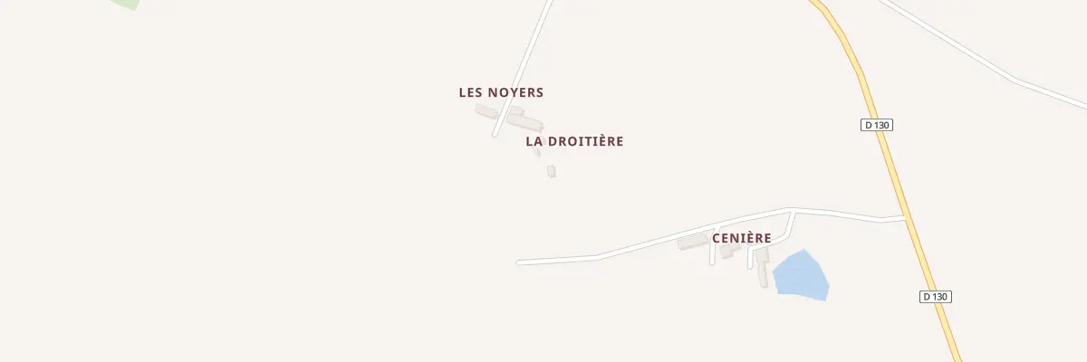 Plan du 1 La Girardière à Chémeré-le-Roi
