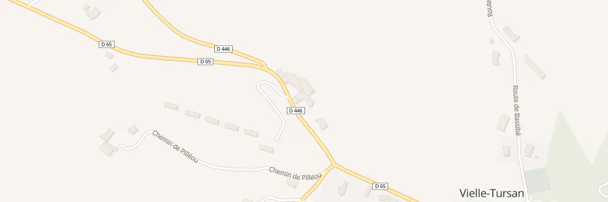 Plan du 121 Rte du Tursan à Vielle-Tursan