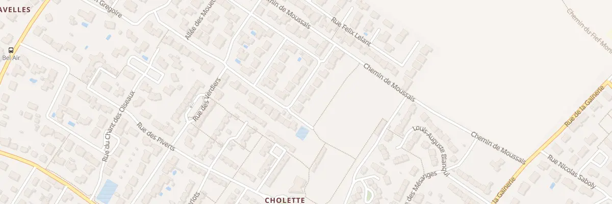 Plan du 55 Rue Marie Pierre Fracard à Niort