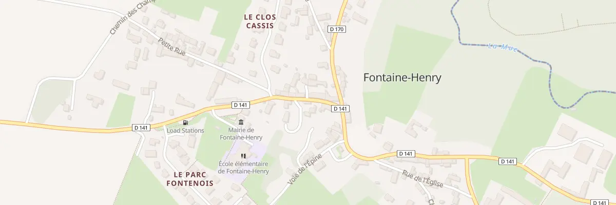 Plan du 3B Rue des Carrias à Fontaine-Henry