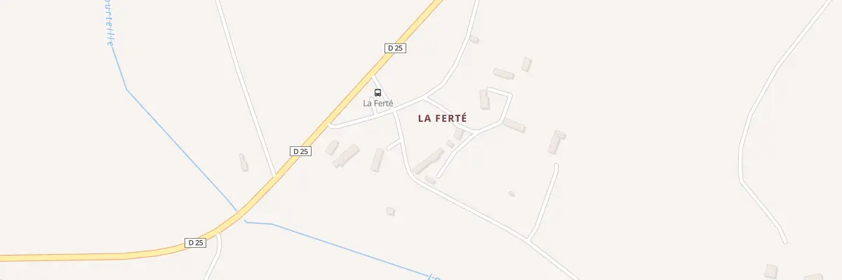 Plan du 5025 La Ferte à Sainte-Honorine-la-Chardonne
