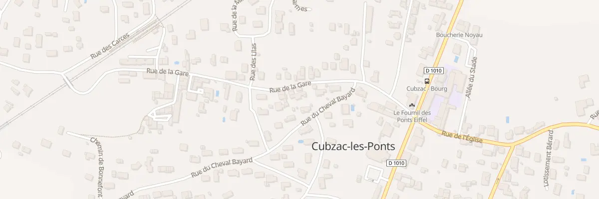 Plan du 5 Rue du Cheval Bayard à Cubzac-les-Ponts