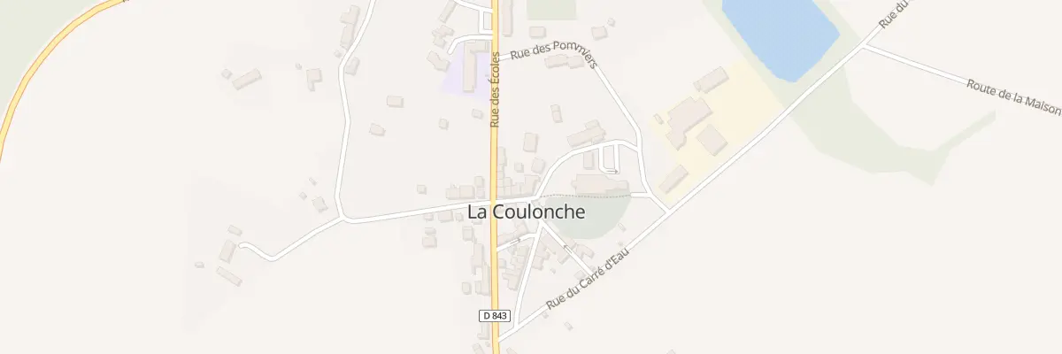 Plan du 29 Le Bourg à La Coulonche