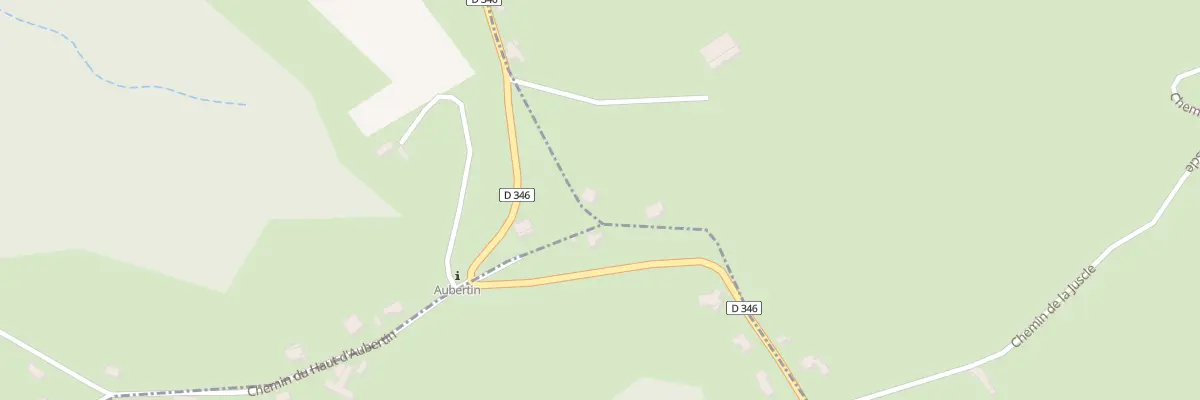 Plan du 282 Rte d’Aubertin à Saint-Faust