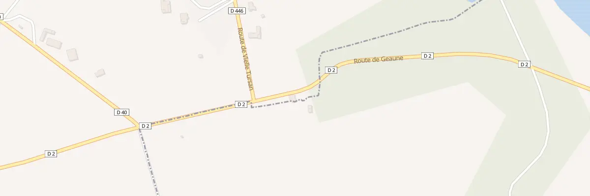 Plan du 282 Rte de Geaune à Urgons