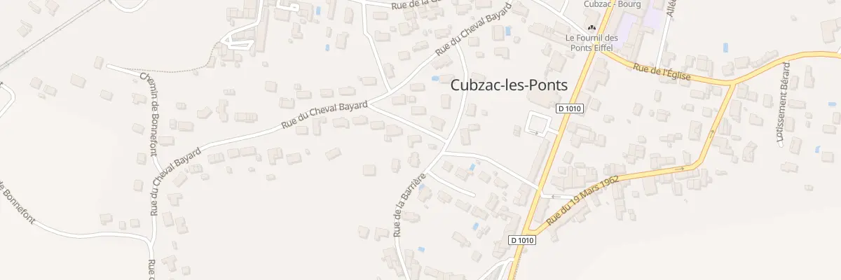 Plan du 2 Rue de Barbelle à Cubzac-les-Ponts