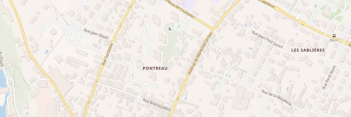 Plan du 131 Rue du Mal Leclerc à Niort