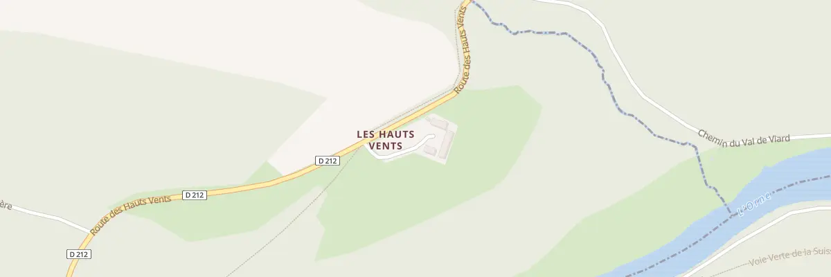 Plan du 5195 Les Hauts Vents à Sainte-Honorine-du-Fay
