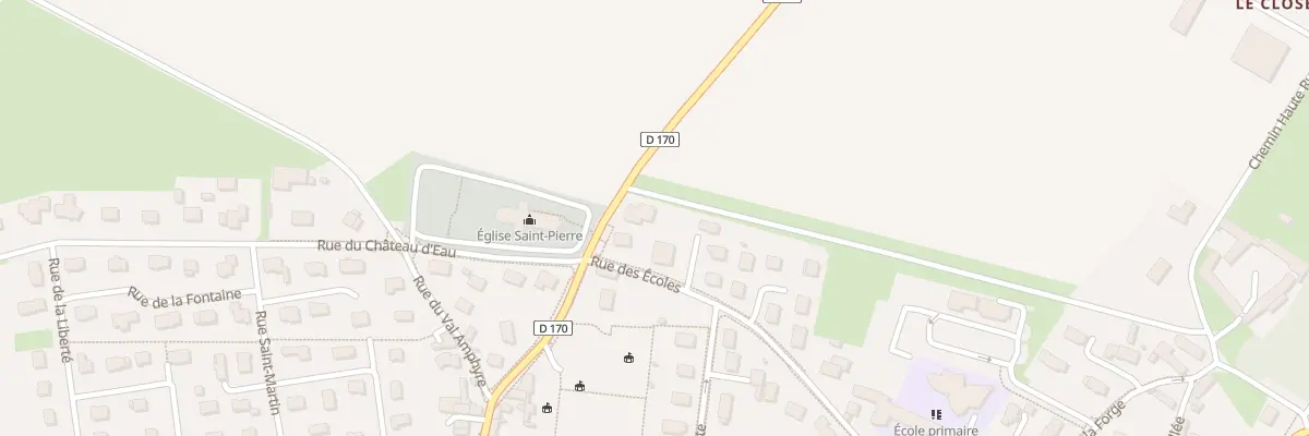 Plan du 26 Rue du Bigard à Thaon