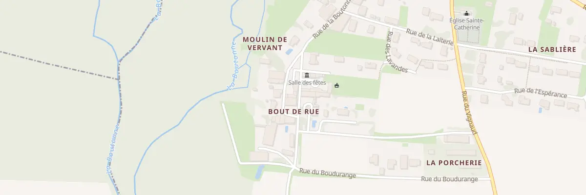 Plan du 26 Rue de la Boutonne à Vervant
