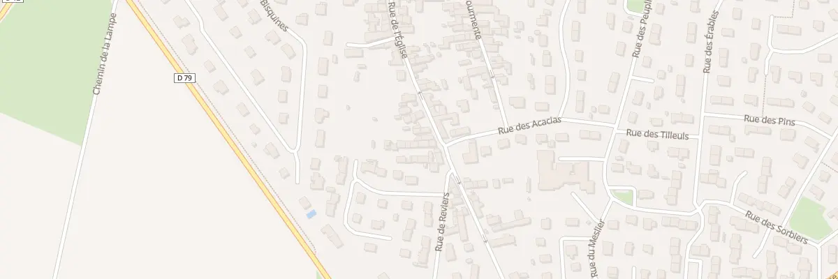 Plan du 68 Rue de l’Église à Courseulles-sur-Mer