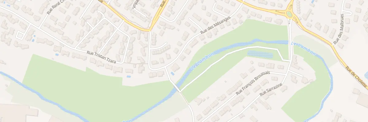 Plan du 16 Rue des Mésanges à Niort