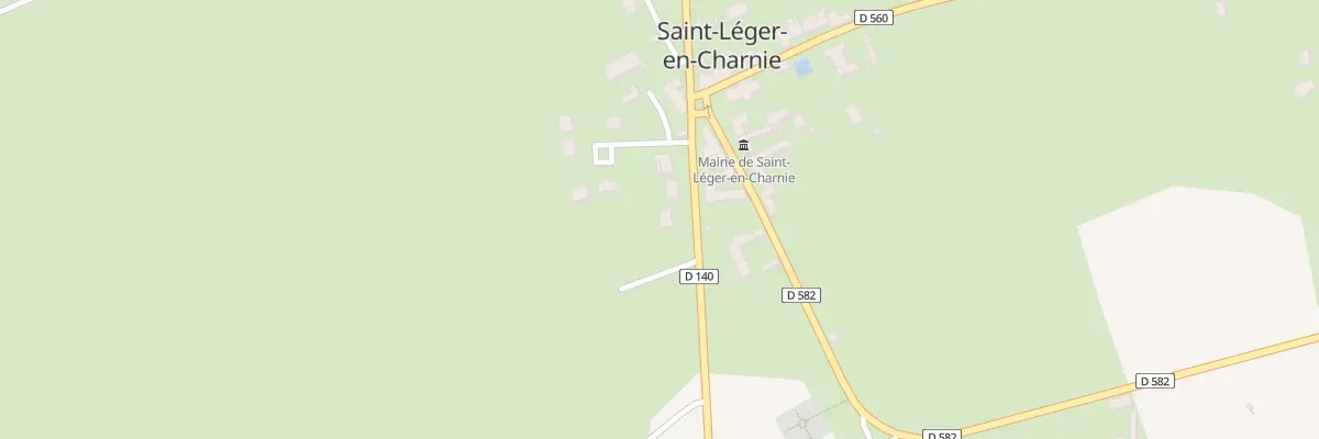 Plan du 6 Rte de Vaiges à Saint-Léger