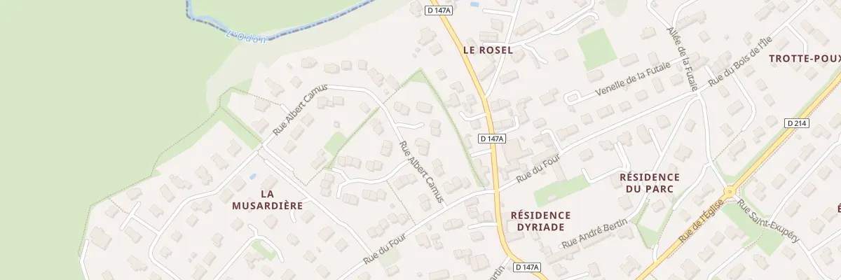 Plan du 8 Rue Albert Camus à Fontaine-Étoupefour