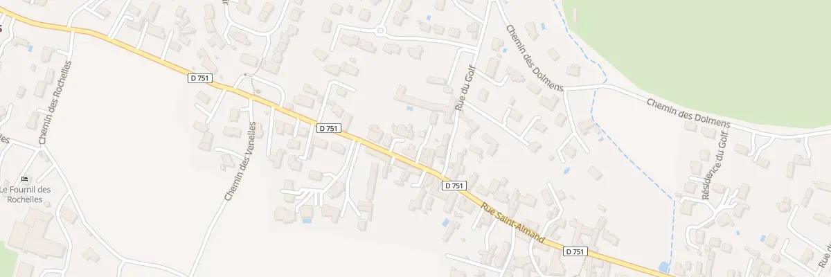 Plan du 21 Rue St Almand aux Garennes sur Loire
