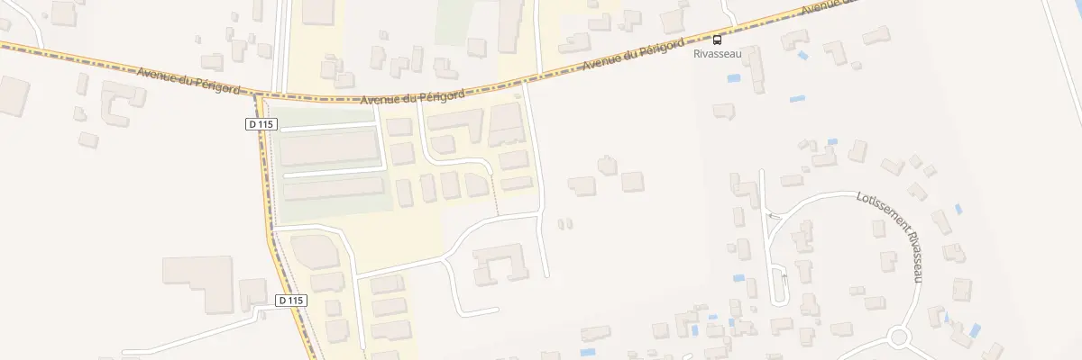 Plan du 1 Av du Périgord à Pompignac