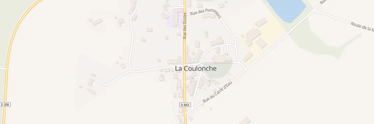 Plan du 4 Le Bourg à La Coulonche