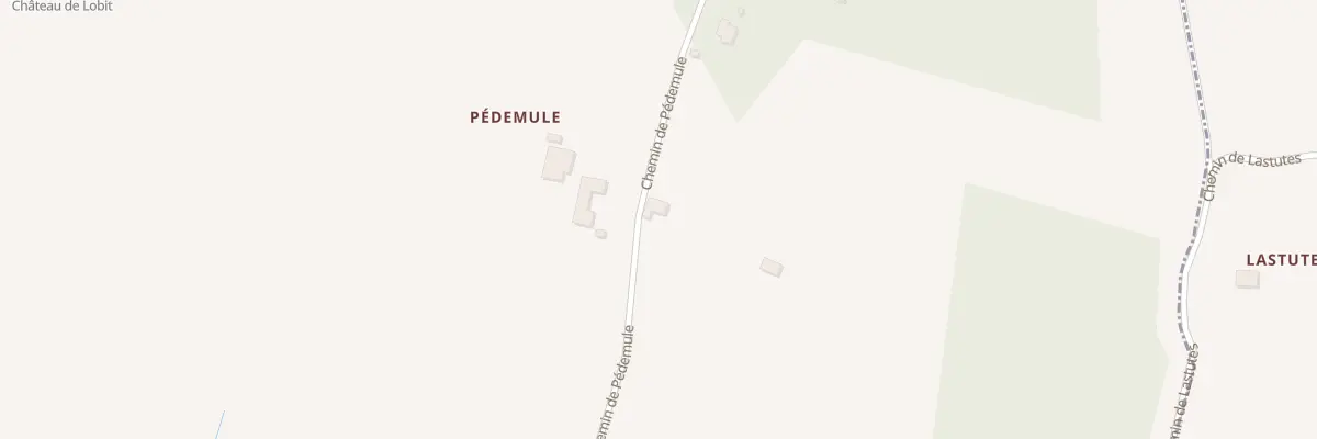 Plan du 446 Che de Pédemule à Saint-Maurice-sur-Adour