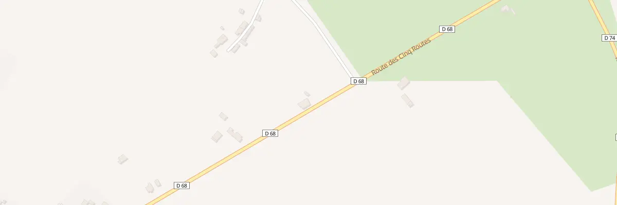 Plan du 3417 Rte des Cinq Routes à Tiercé
