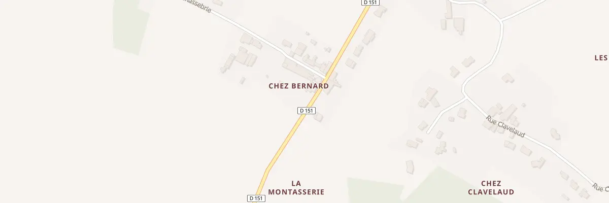 Plan du 40 Rte d’Allas à Saint-Simon-de-Bordes