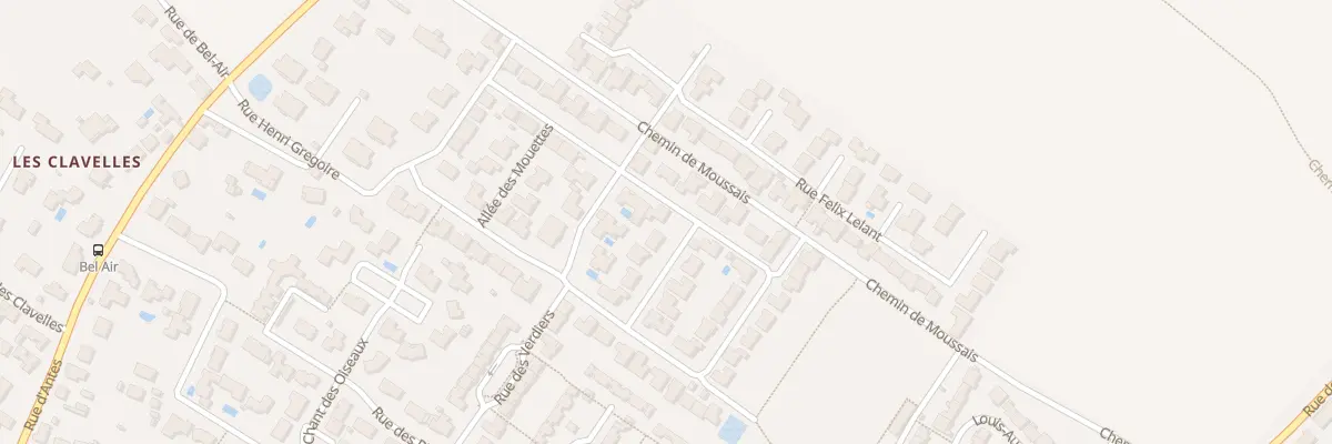 Plan du 26 Rue Marie Pierre Fracard à Niort