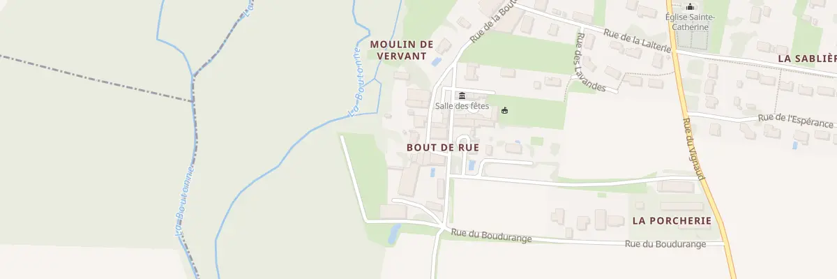 Plan du 10 Rue du Moulin à Vervant