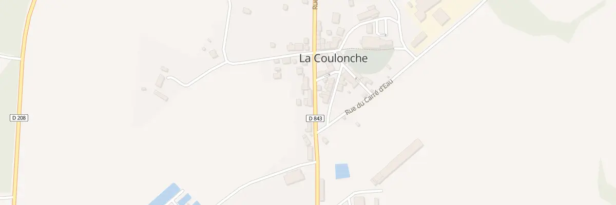 Plan du 294 Rue des Ecoles à La Coulonche