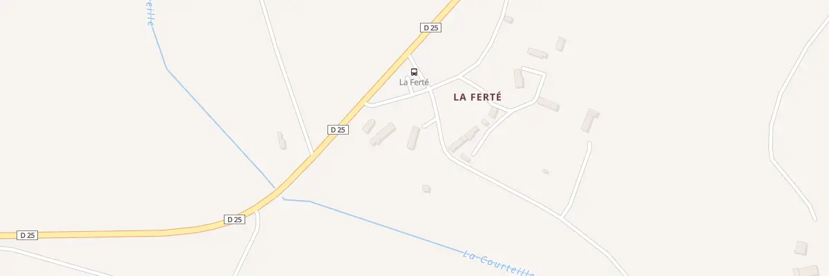 Plan du 120B La Ferte à Sainte-Honorine-la-Chardonne