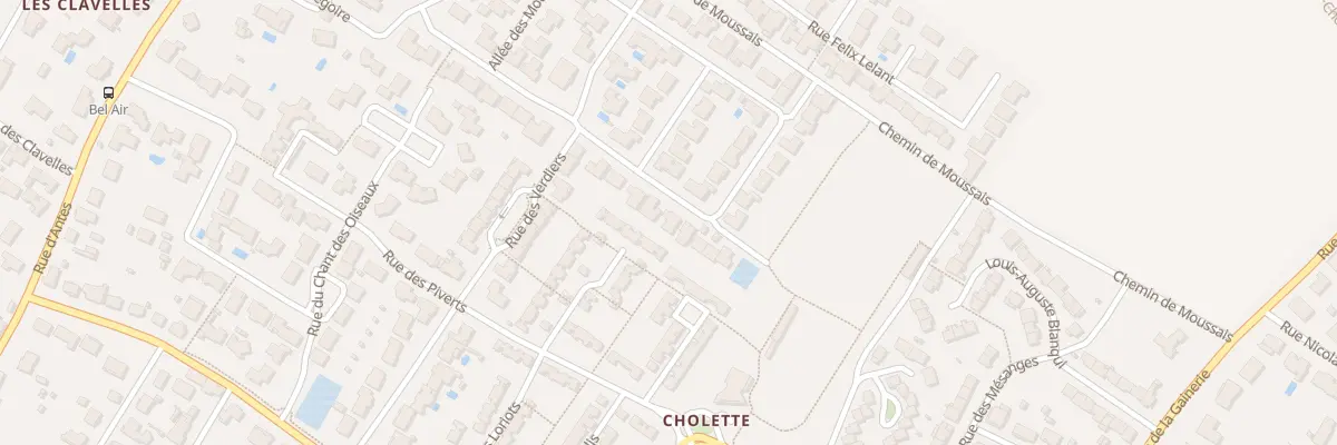 Plan du 67 Rue Marie Pierre Fracard à Niort