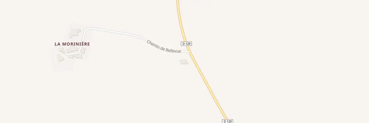 Plan du 1 Che de Bellevue au Horps