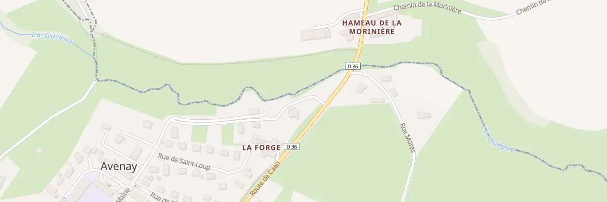Plan du 6 Che de la Vallée à Avenay