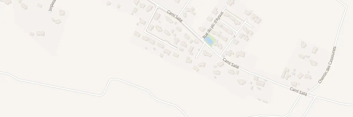 Plan du 8 Imp du Cami Salie à Poey-de-Lescar