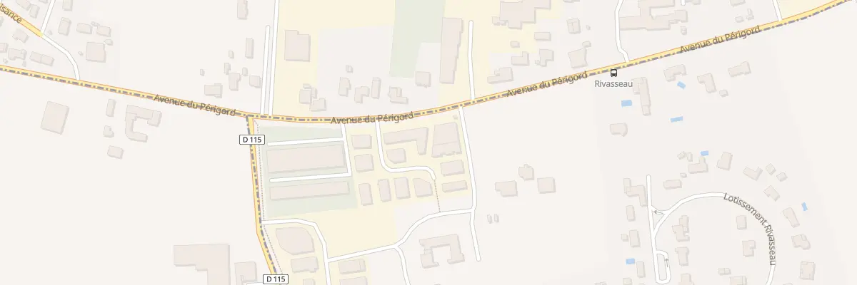 Plan du 1A Av du Périgord à Pompignac