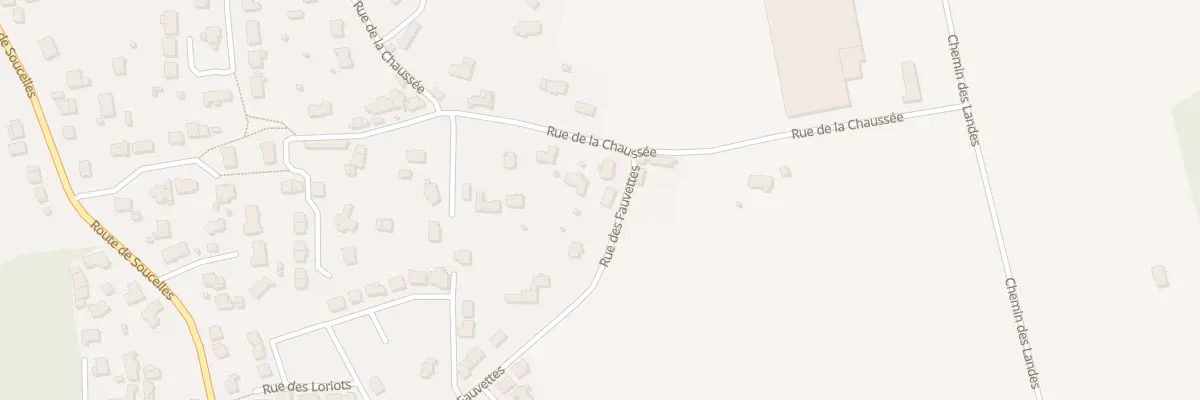 Plan du 2 Rue des Fauvettes à Tiercé