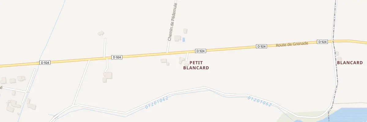 Plan du 680 Rte de Grenade à Saint-Maurice-sur-Adour
