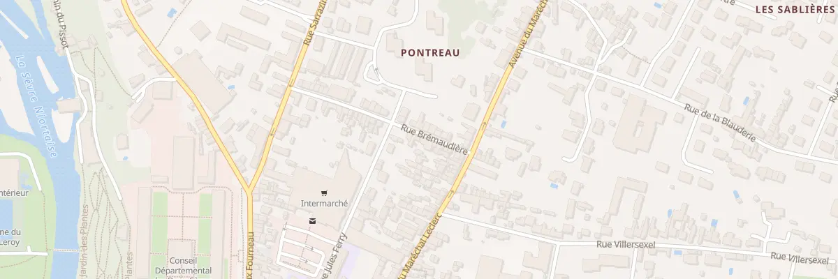Plan du 41B Rue Brémaudière à Niort