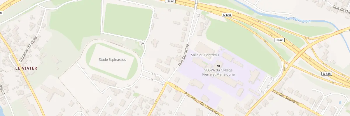 Plan du 65 Rue Sarrazine à Niort