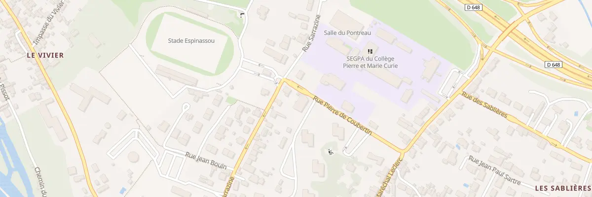 Plan du 56 Rue Sarrazine à Niort